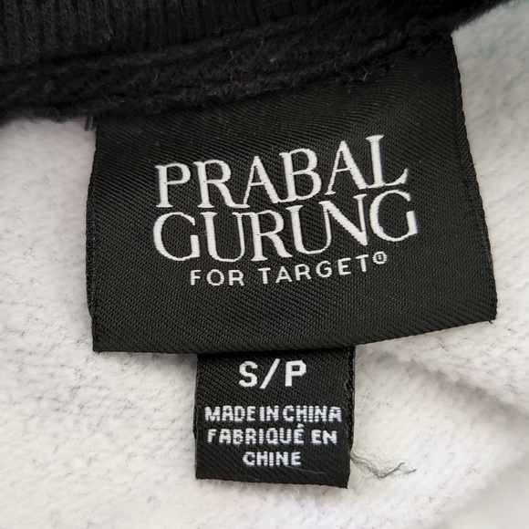 Prabal Gurung for Target floral print vibrant colors Sweatshirt Sz S - Picture 6 of 7